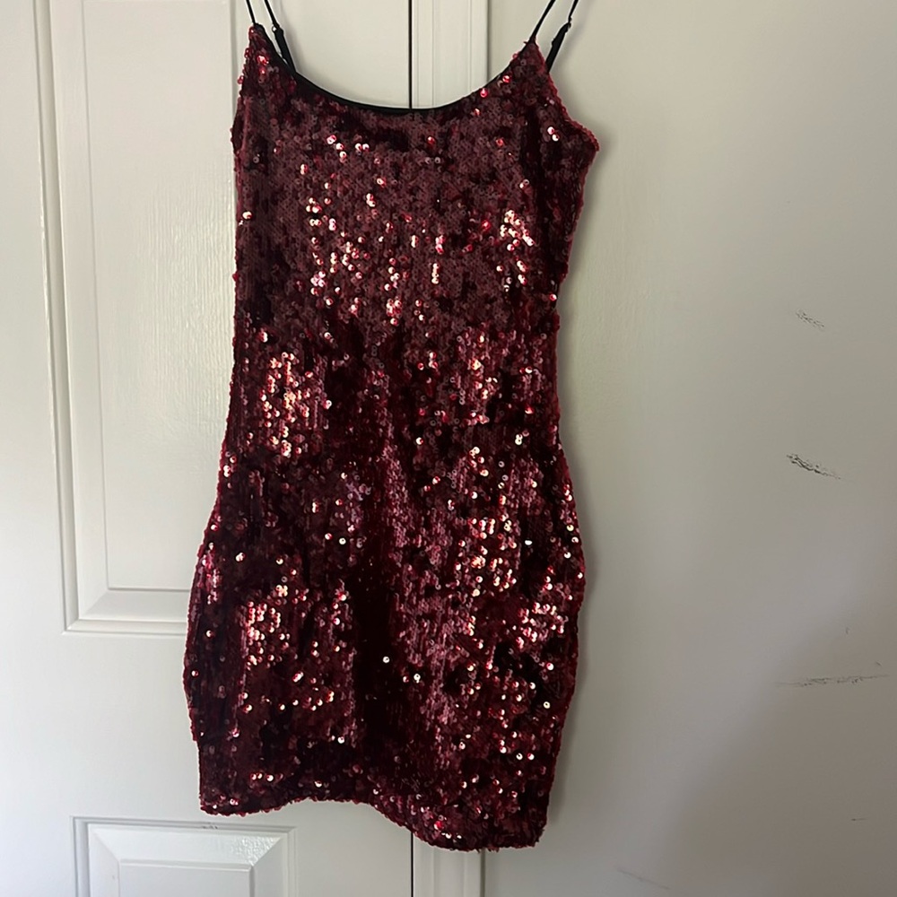 Mini sequin dress